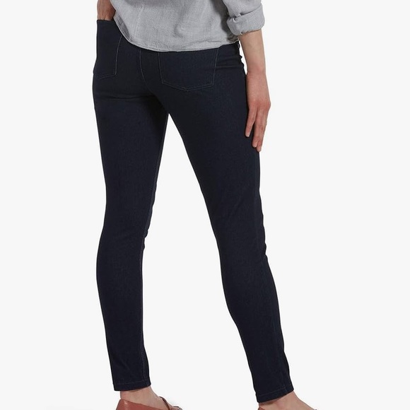 HUE Womens Ultra Soft High Waist Denim Leggings - Picture 2 of 5